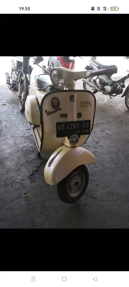 D jual motor vesva THN 1963