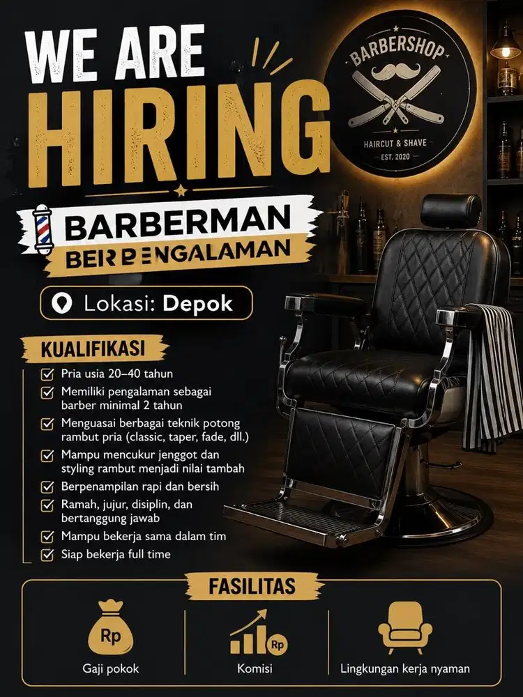 Lowongan Barberman