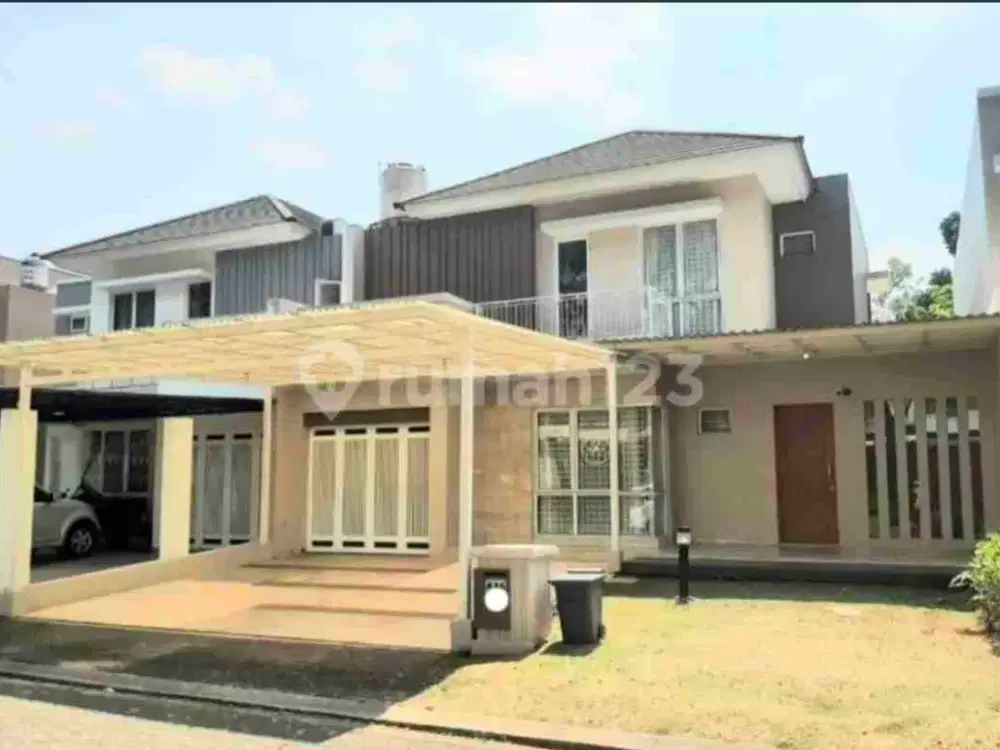 Rumah Premium Full Furnished di De Park BSD Dekat Fasilitas BSD City