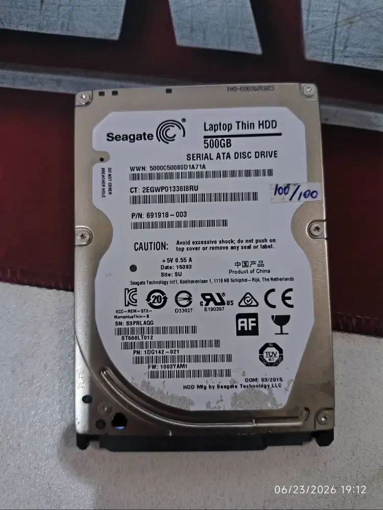 Seagate HDD 500GB Hardisk 500 GB Internal Laptop Harddisk 500GB