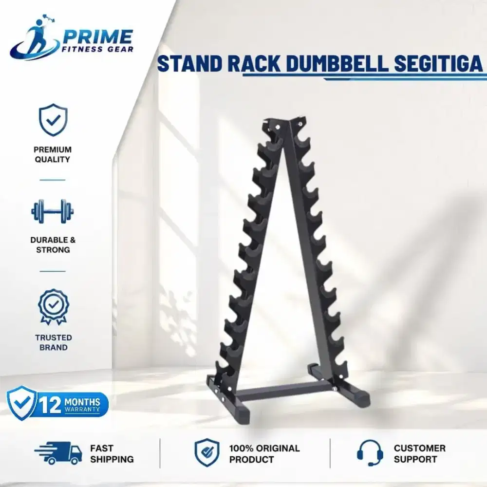 RACK SEGITIGA DUMBBELL HEXAGONAL