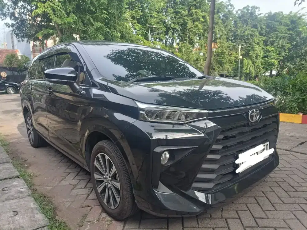 New Avanza G 2022 Manual (L) Tgn1 Hitam Original Bagus Ready KmLow