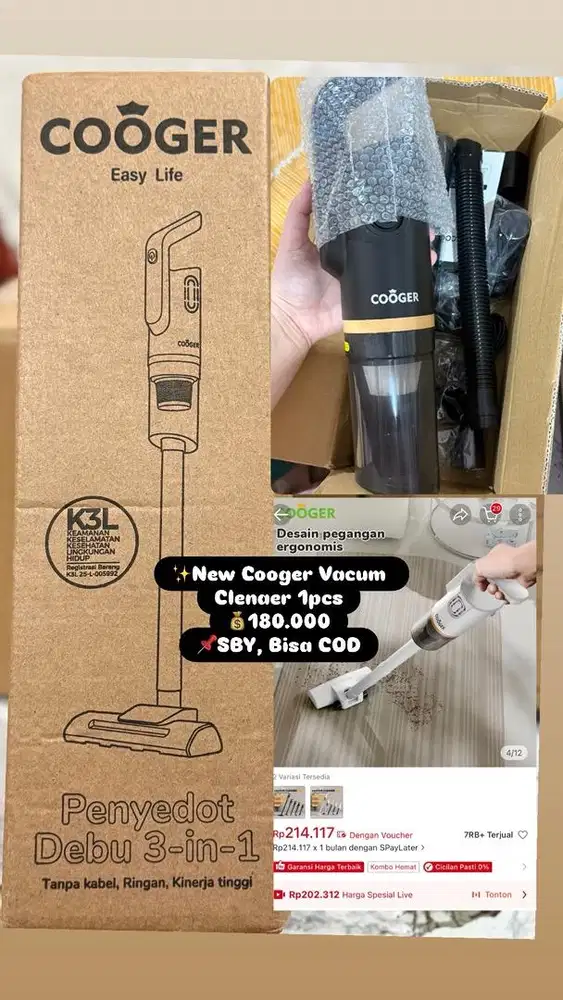 Cooger Vacum Cleaner