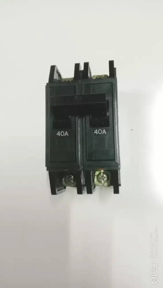 mcb/circuit breaker Mitsubishi  BH double pole 40amp, AC 450V