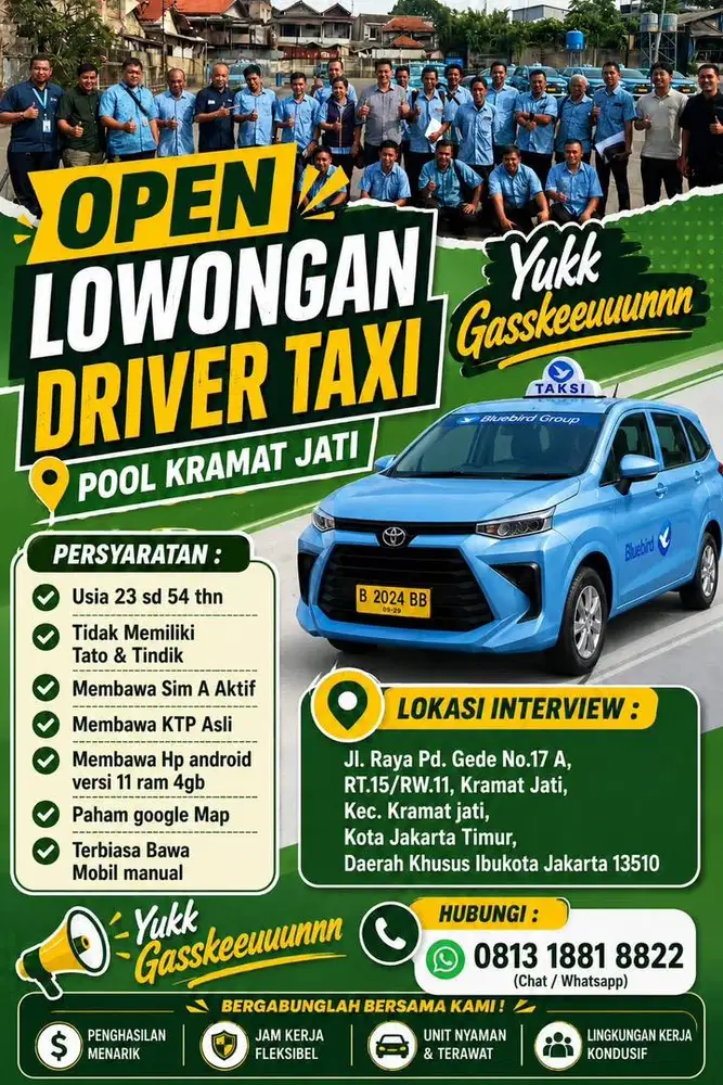 Loker Driver Jakarta