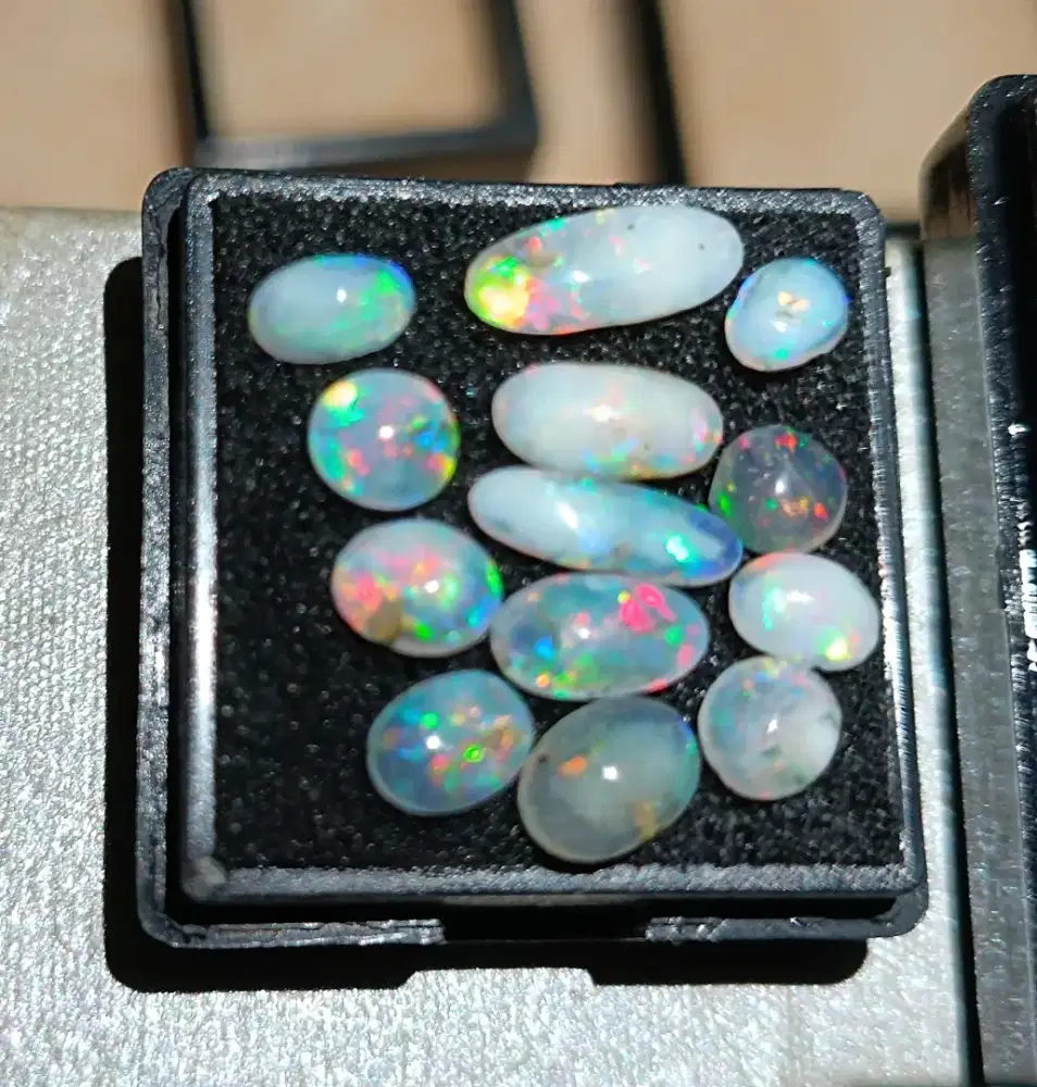 Batu Kali Maya Kalimaya Black Opal Banten