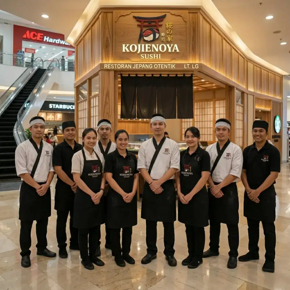 Dibutuhkan karyawan/ti untuk restoran sushi segera