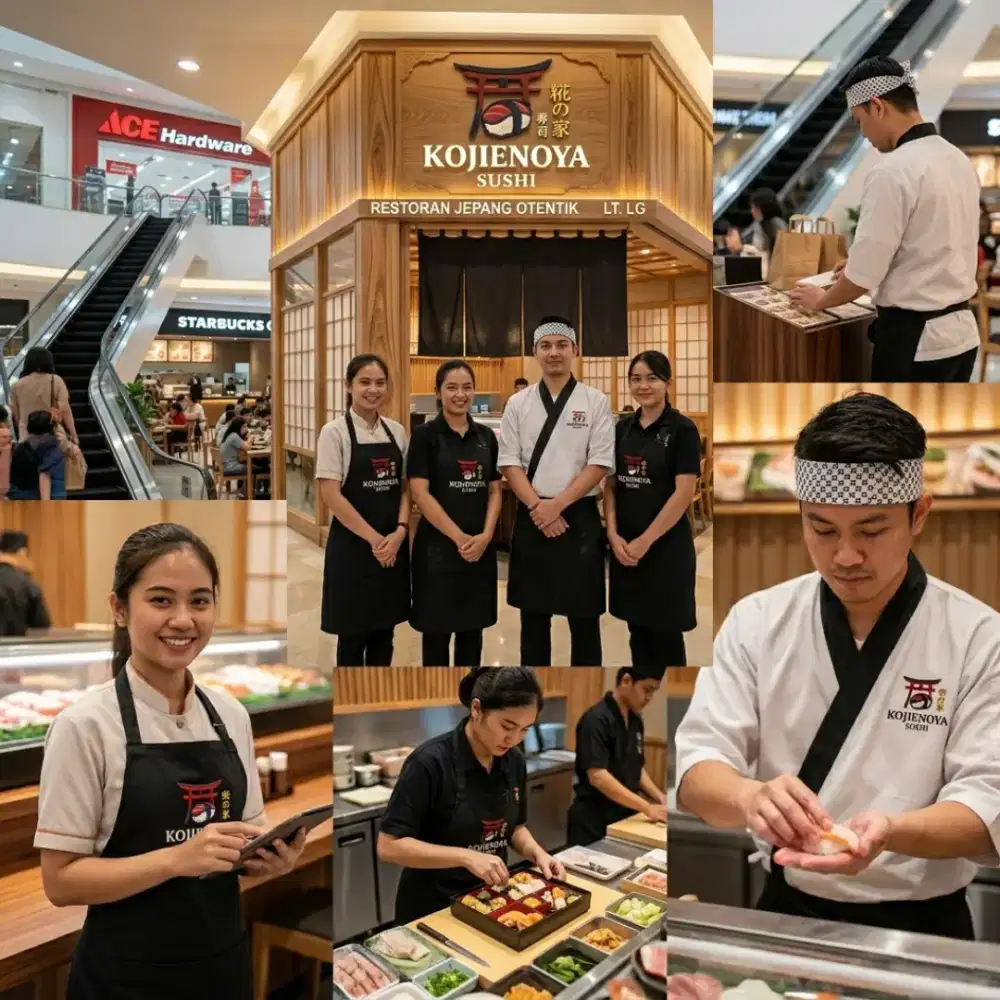 Lowongan kerja restoran sushi bisa tanpa tes segera