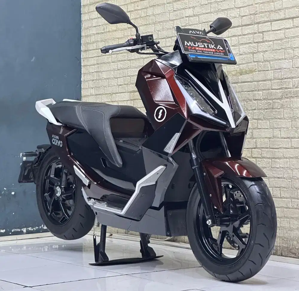Alva Cervo 2baterai Top Speed 125km 3Mode Percepatan - Zaky Mustika