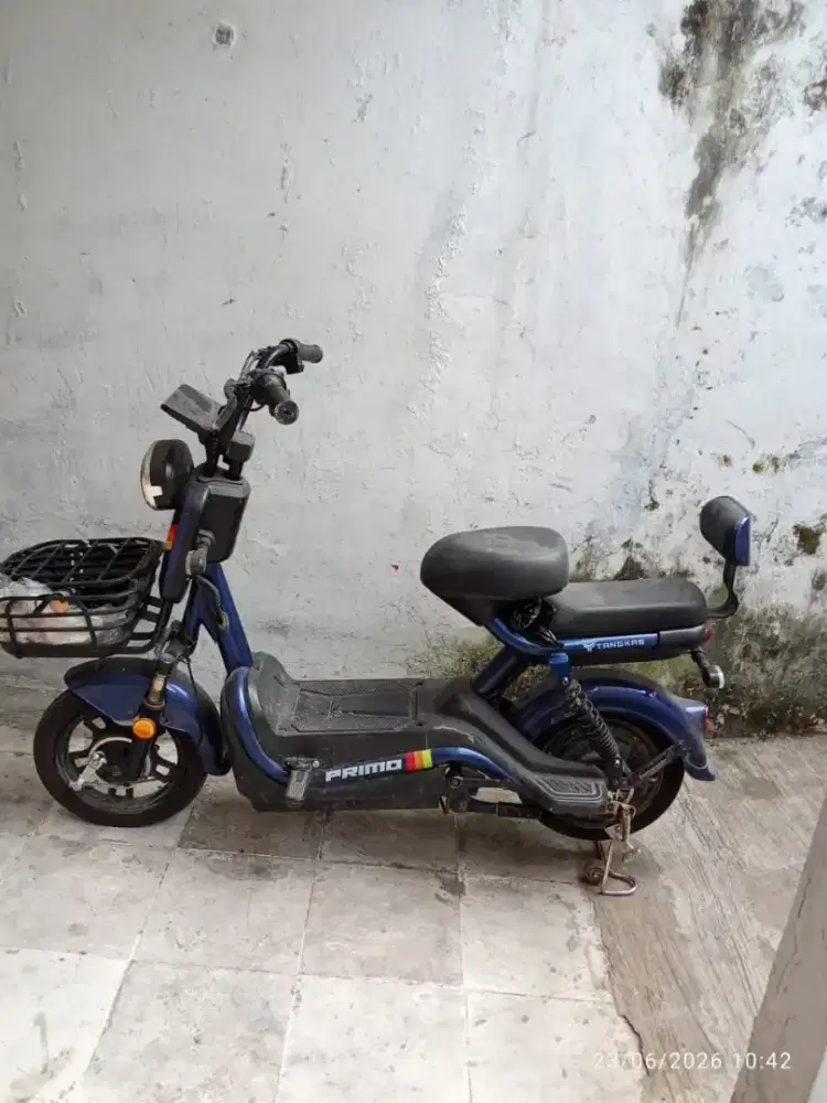 Jual sepeda listrik jarang pakai