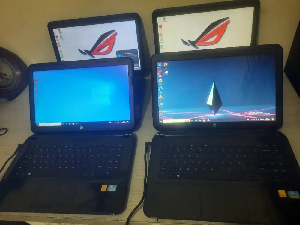 4Unit Borong Semua Laptop Siap Pakai(Hp Pavilion i3-Gen3)Ram,8/Hdd-500