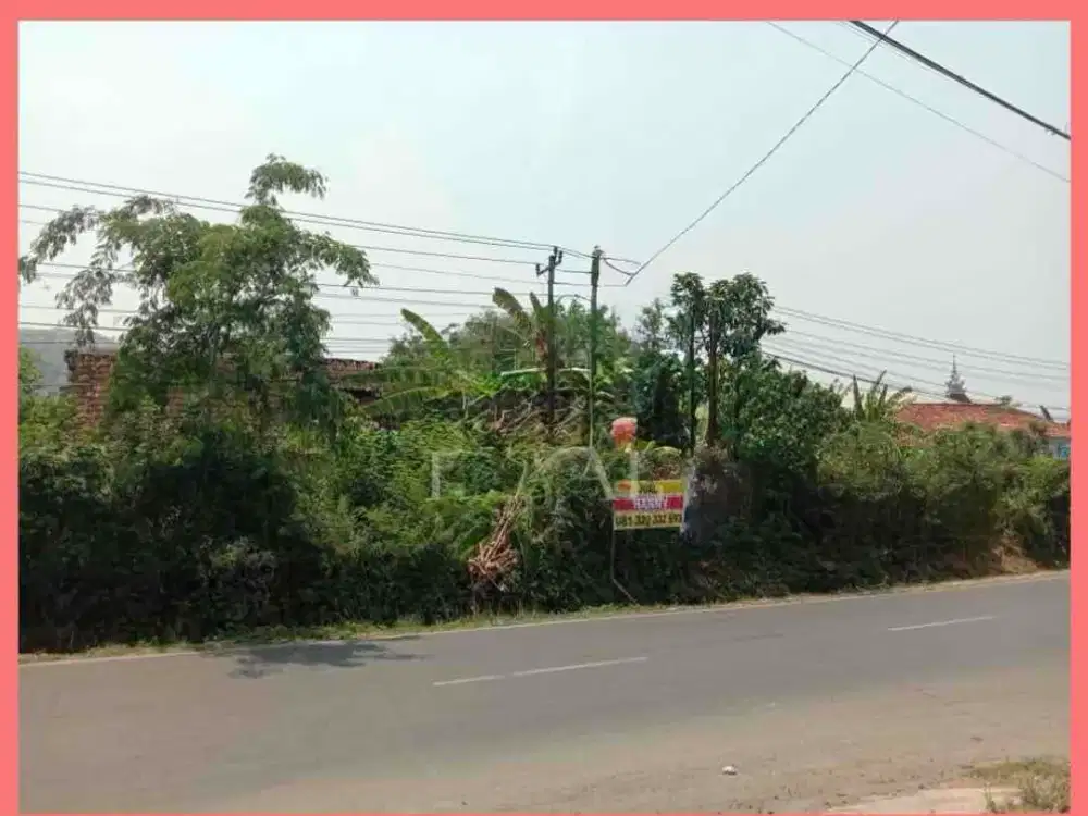 dijual tanah strategis kendal pinggir jalan raya , cocok untuk investasi dan usaha