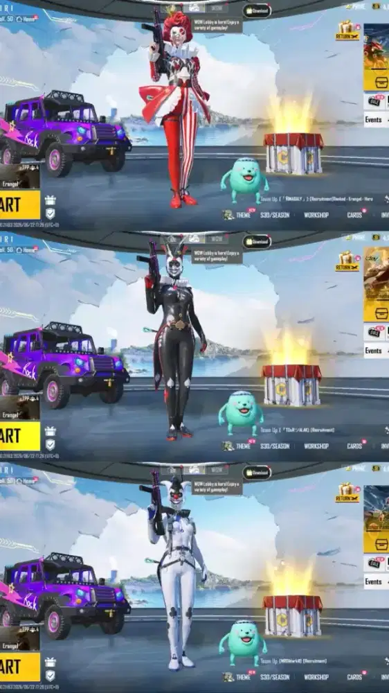 JUAL BELI AKUN PUBG MOBILEE