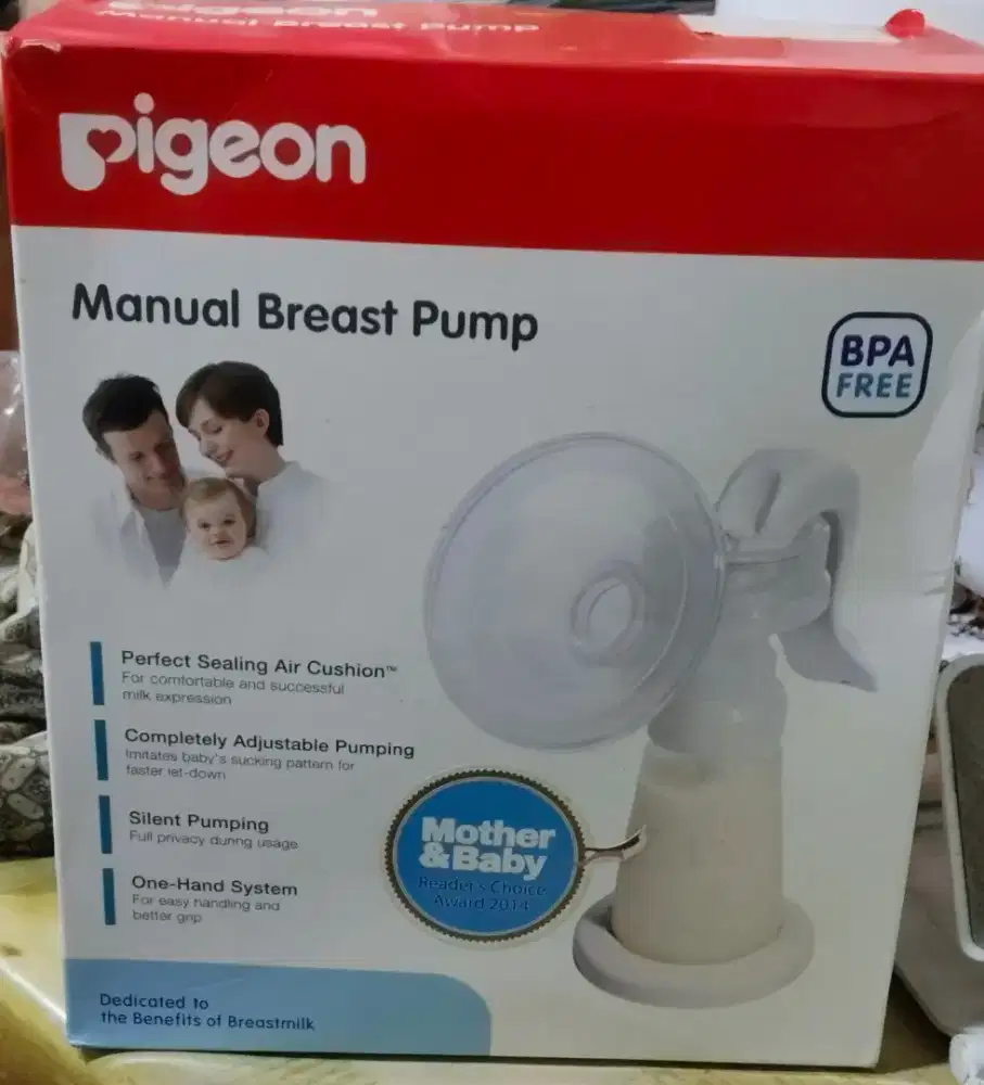 Pompa asi dan botol kaca