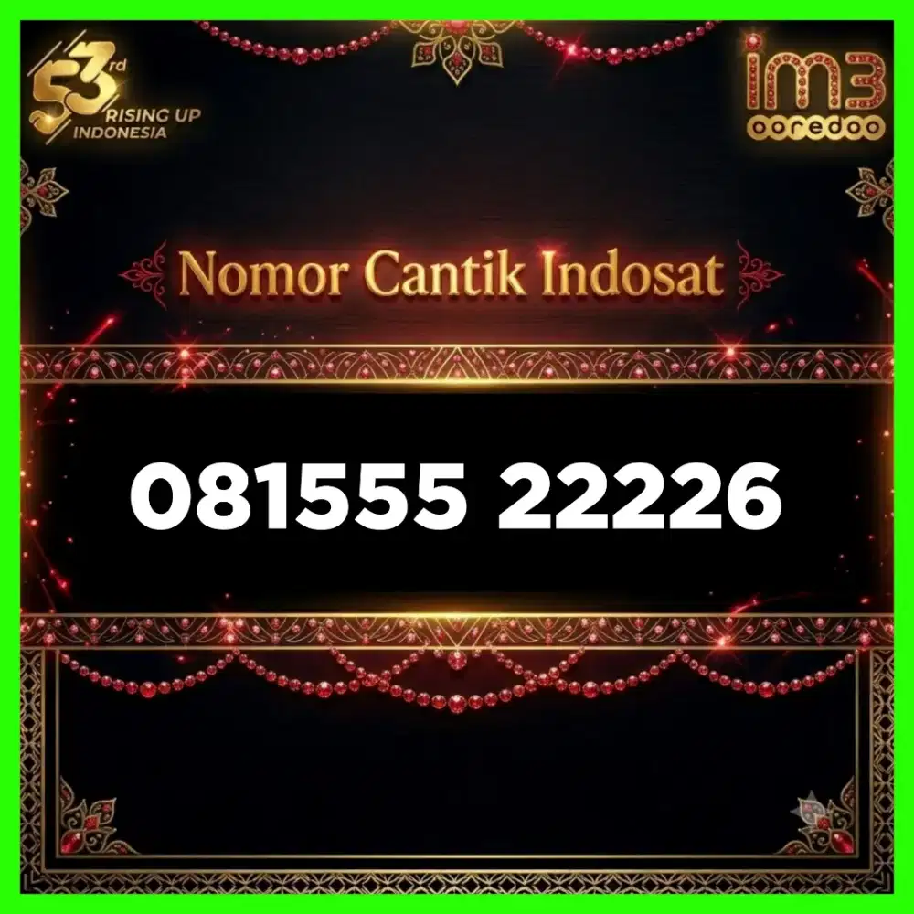 Perdana nomor cantik Indosat Im3 super