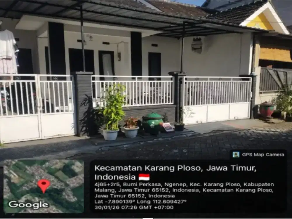 Dijual via lelang rumah ngenep karang ploso malang cocok buat hunian atau investasi