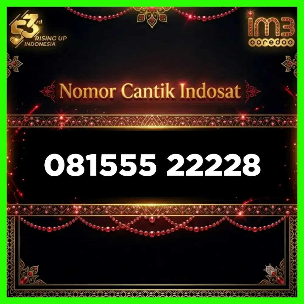 Perdana nomor cantik Indosat Im3 super