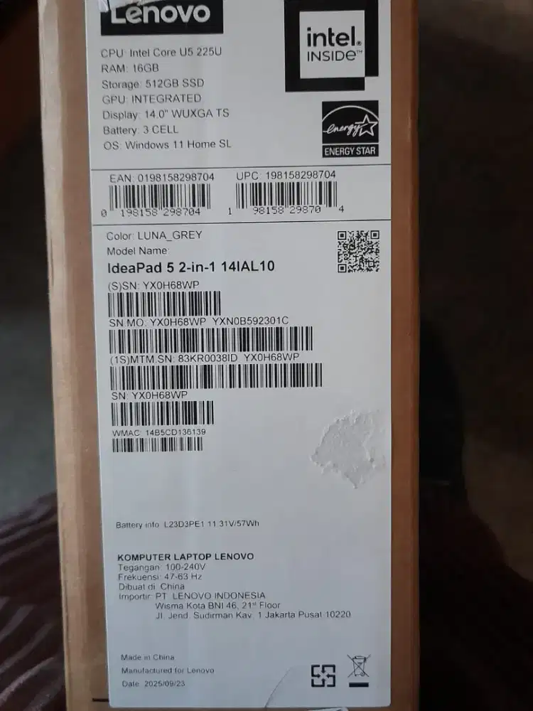 Lenovo Ideapad 5 2 in 1 14IAL10