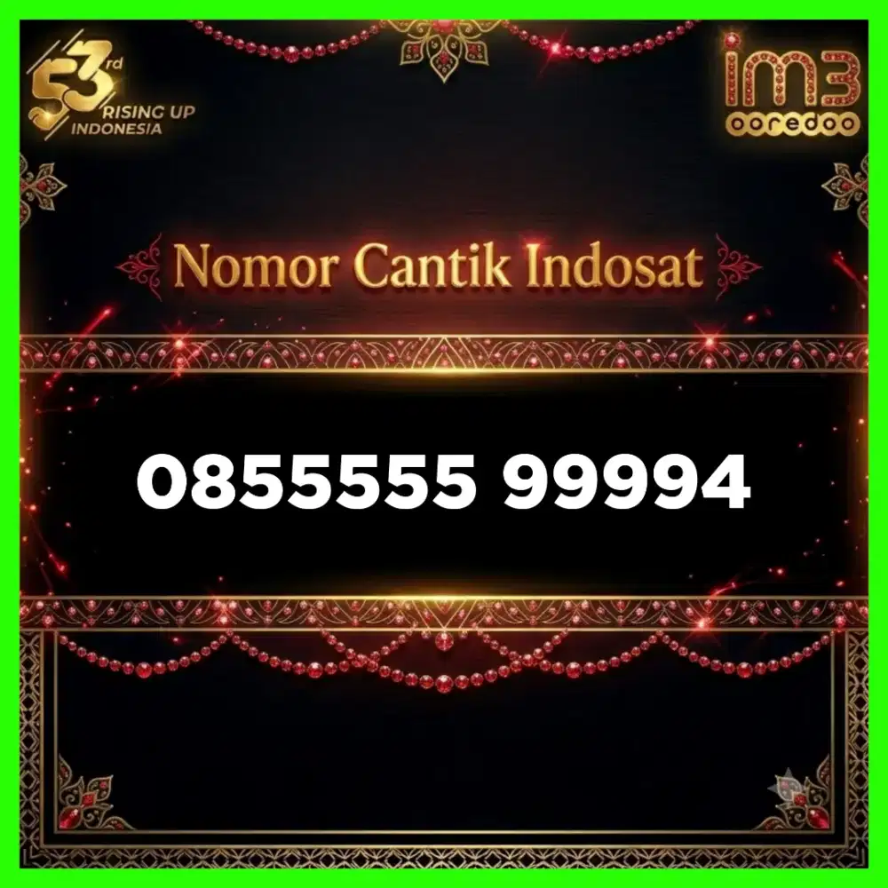 Nomor cantik Indosat Im3 super