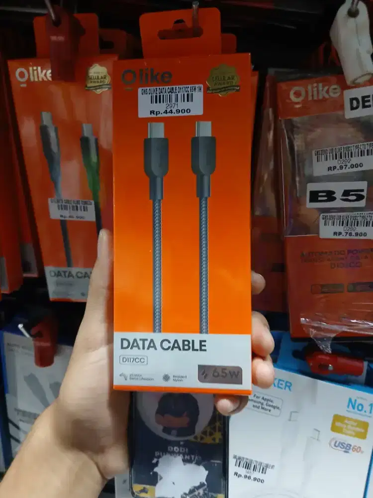 OLIKE DATA CABLE D117CC 65W 1M
 ATLANTIS DAHSYAT