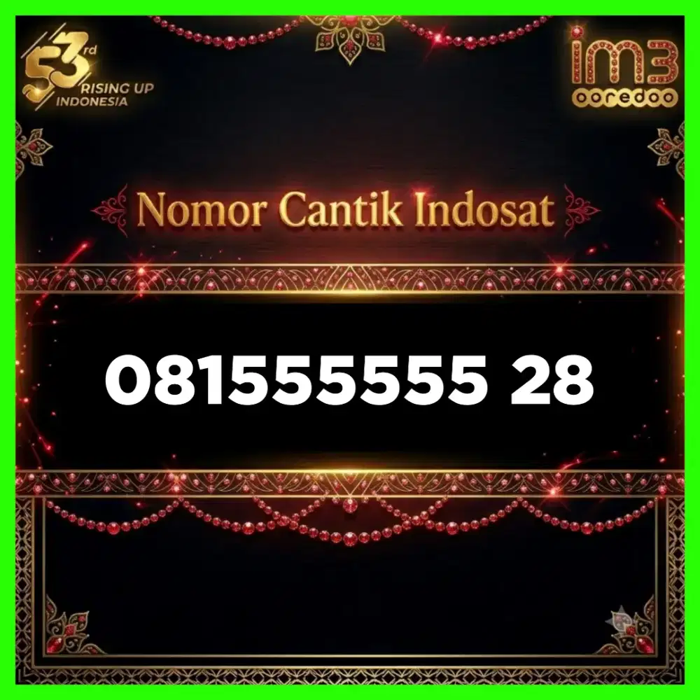 Nomor cantik Indosat Im3 super