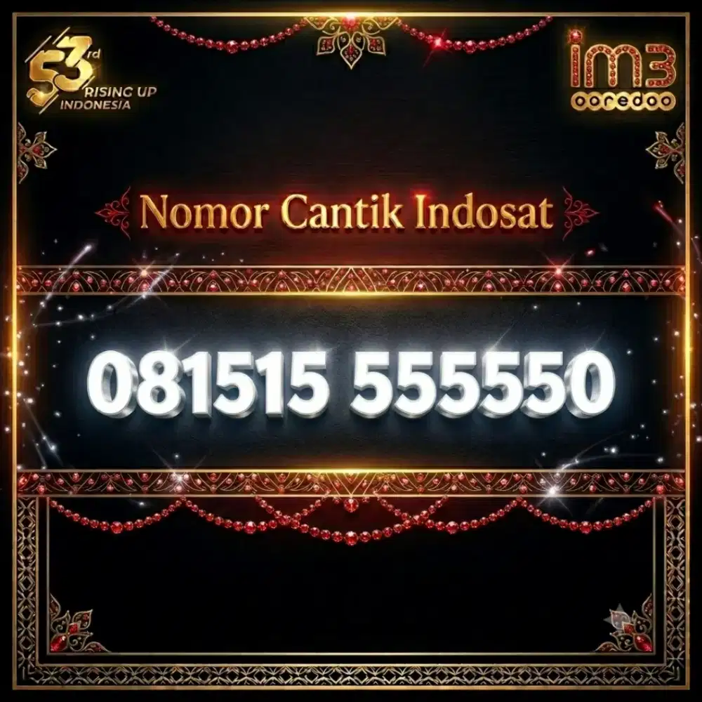 Kartu perdana nomor cantik Indosat Im3 super