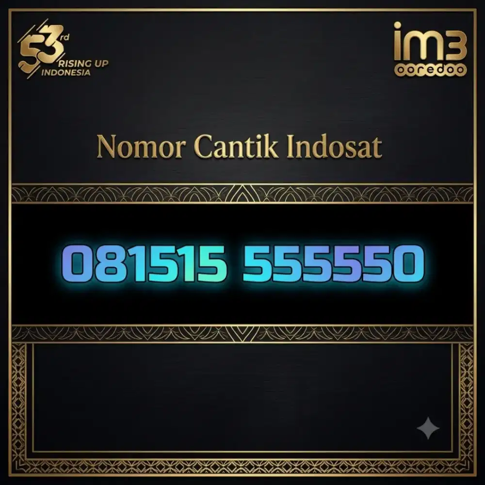 Nomor cantik Indosat Im3 super