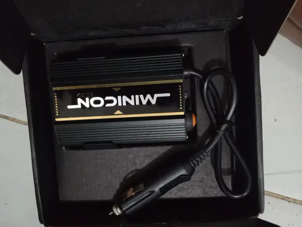 Nego Minicon alat inverter / stabilizer mobil garansi 10 tahun