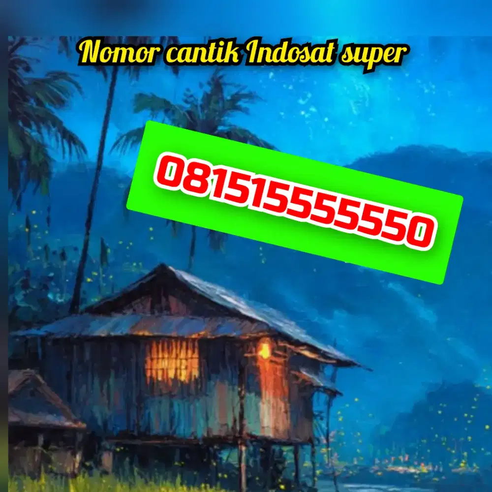 Nomor cantik Indosat Im3 super