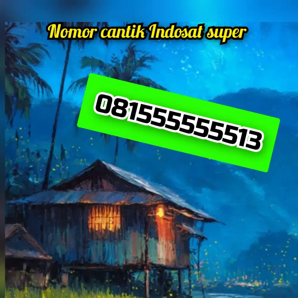 Nomor cantik Indosat Im3 super
