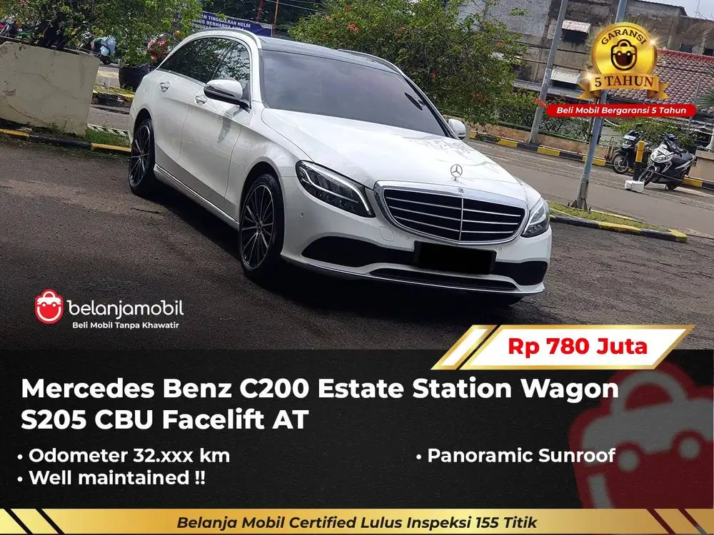 [ LOW KM ] Mercedes Benz Mercy C200 C 200 Estate Wagon S205 2019/2020