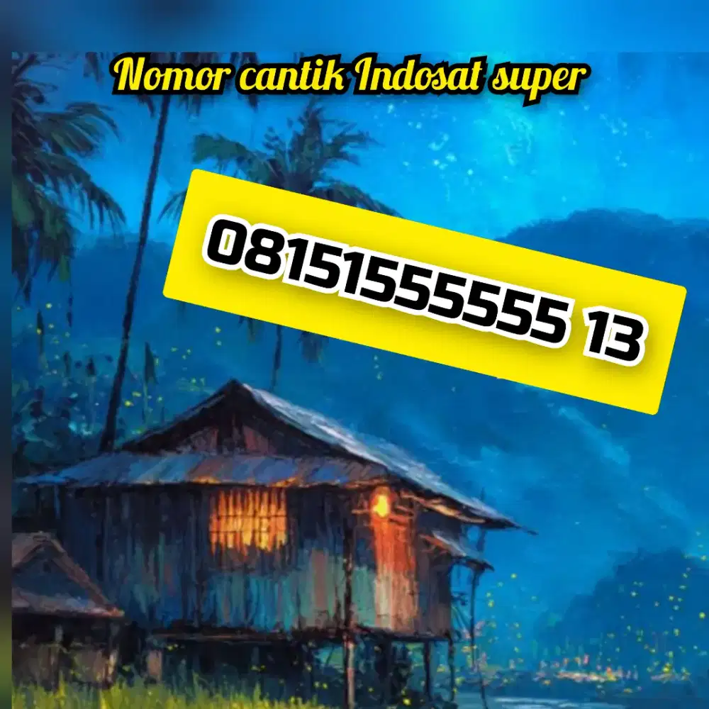 Nomor cantik Indosat Im3 super