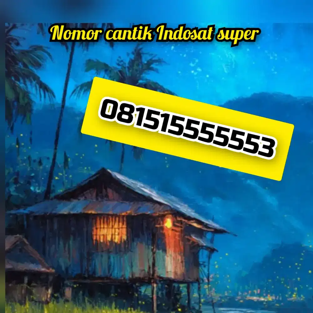 Nomor cantik Indosat Im3 super