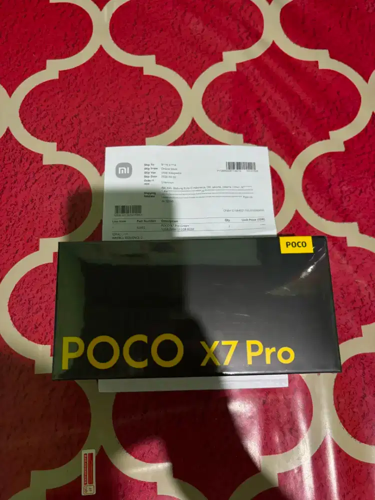 Poco x7pro 12/512gb new segel.