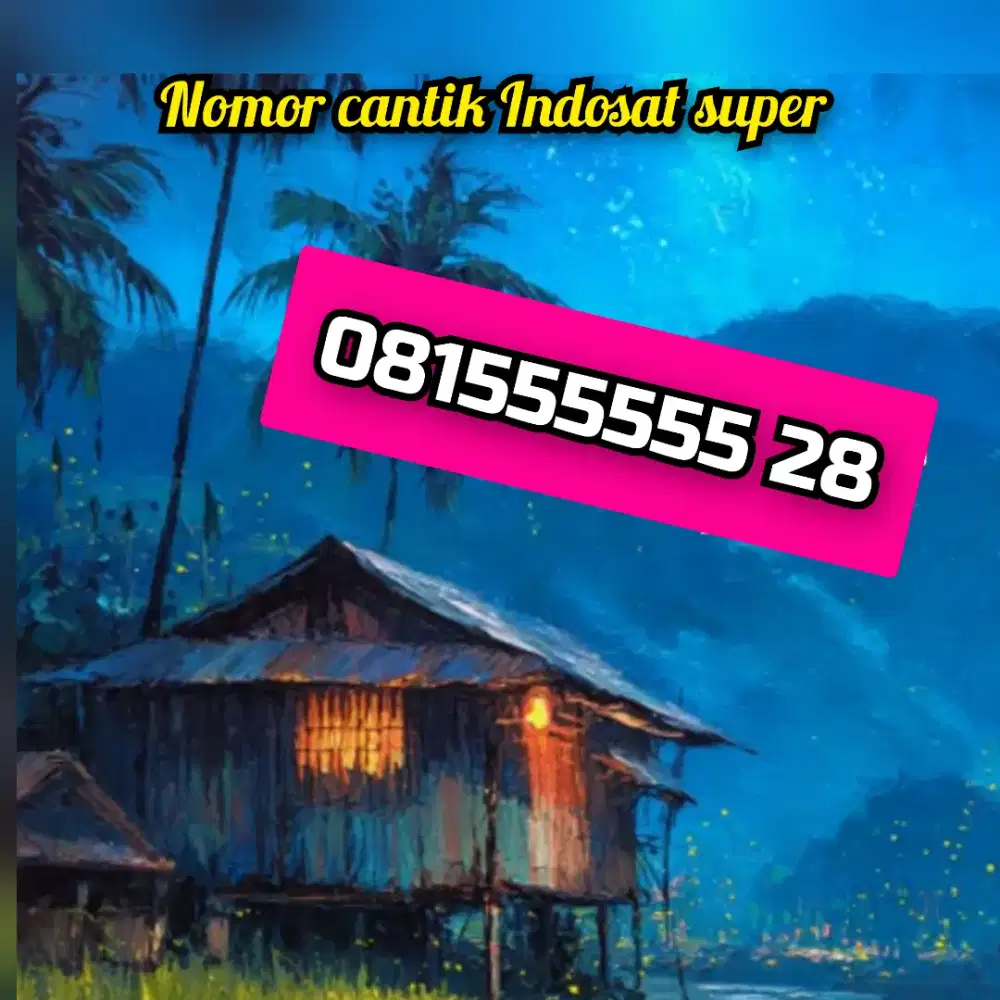 Perdana nomor cantik Indosat Im3 super