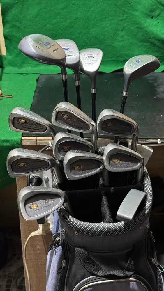 Set stik stick golf mizuno komplit siap turun lapangan original