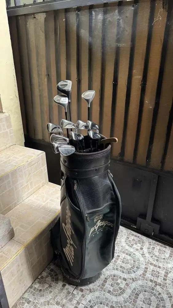Set stick stik golf macgregor Tourney barang langkah original