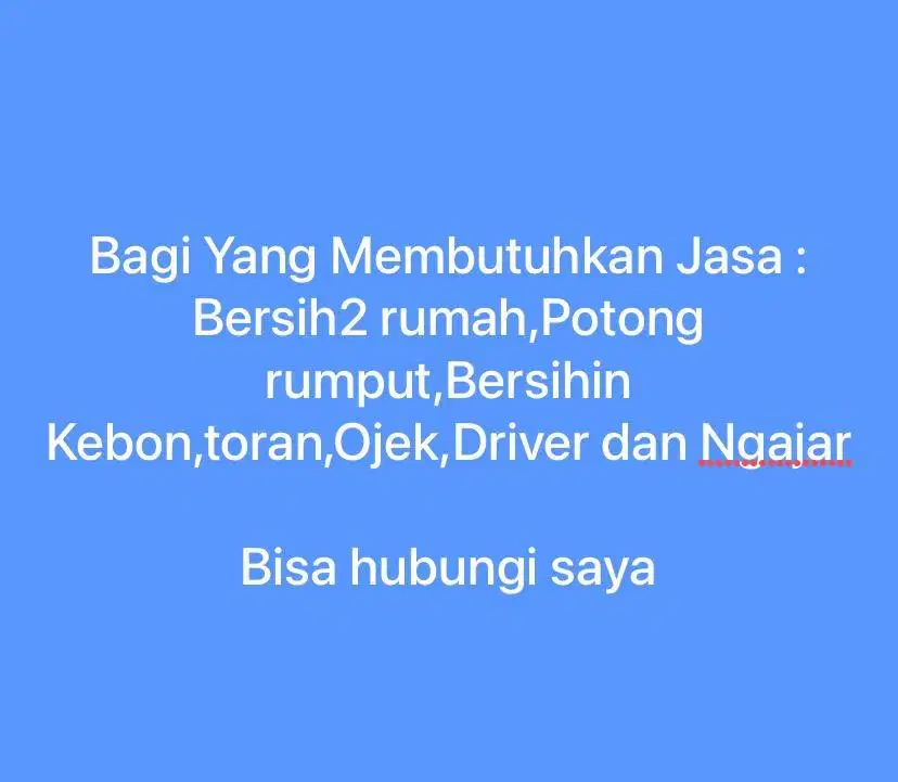 Jasa Rumah Tangga