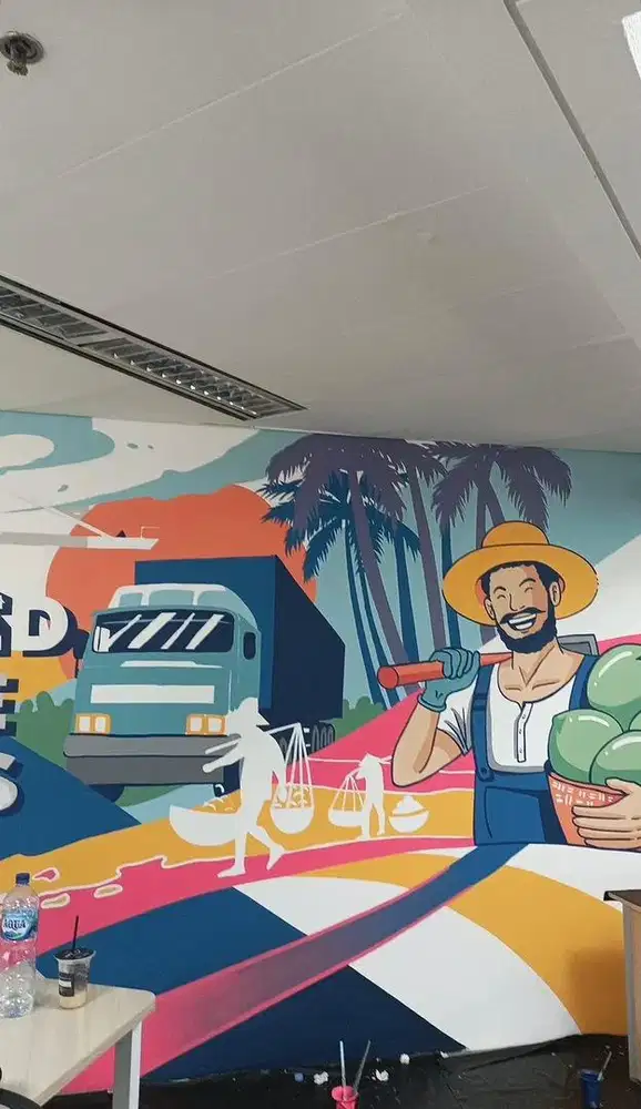 JASA MURAL PROFESIONAL – UBAH DINDING BIASA MENJADI KARYA LUAR BIASA!