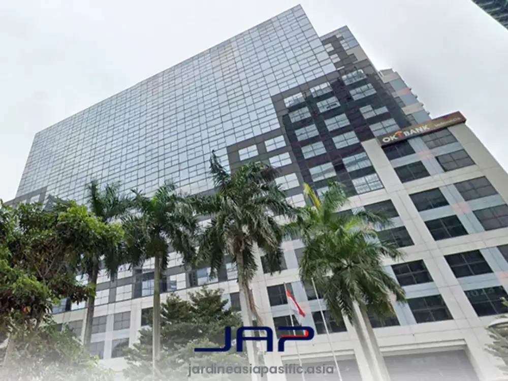 Kantor Area Jakarta Pusat di Wisma Nugra Santana Luas 140.04 Sqm Fitted Area Strategis