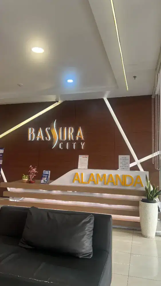 Dijual Cepat Unit Apartemen Bassura Tower Alamanda 2 BR Full Furnished