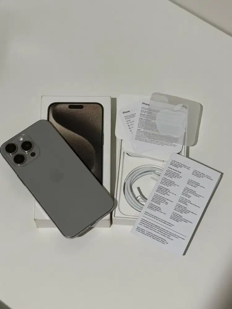 iphone 15 pro max 256gb natural titanium ex ibox digimap