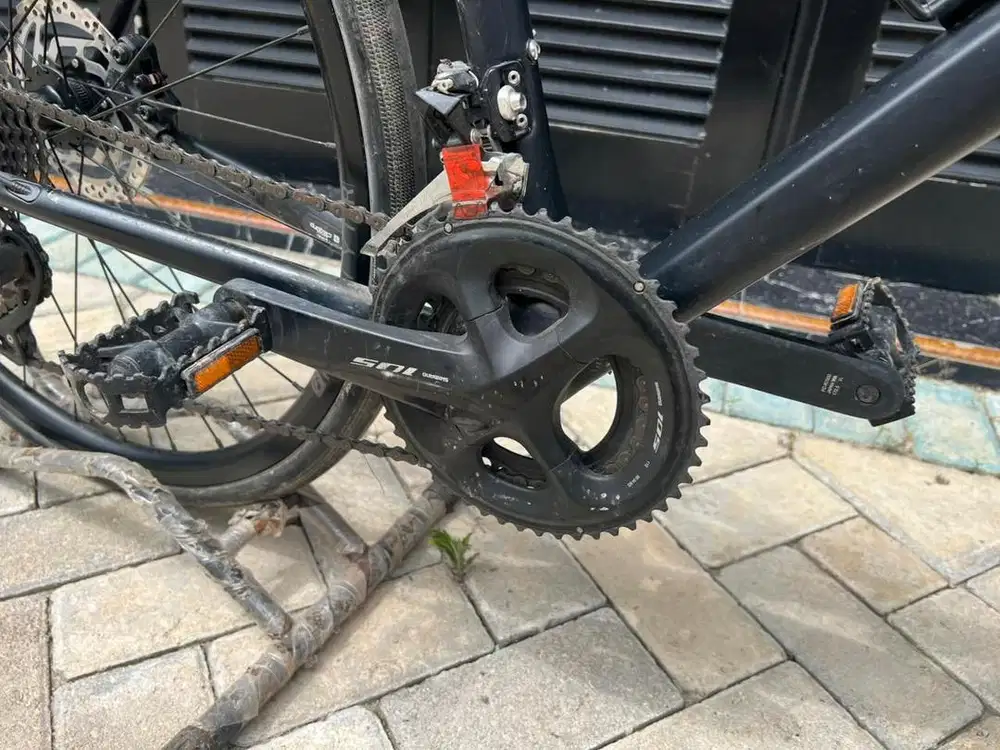sepeda trek hitam good kondisi