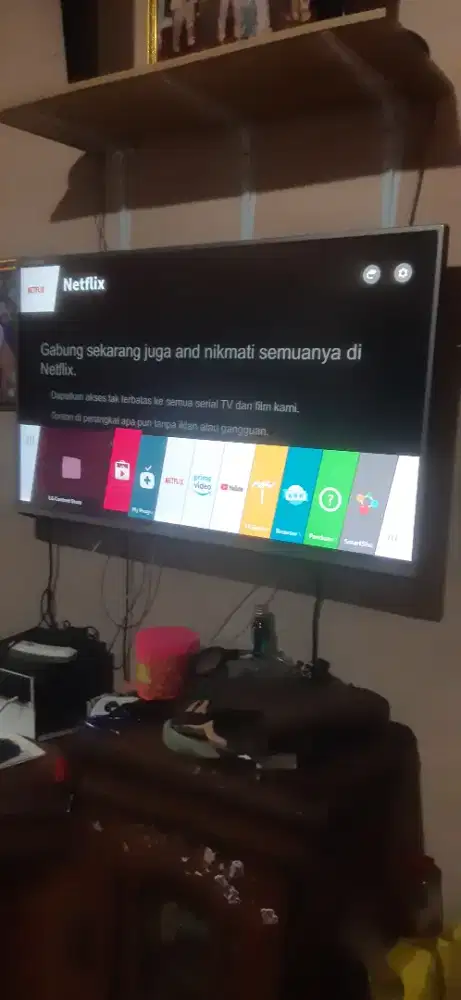 Tv lg 43 inchi smart digital