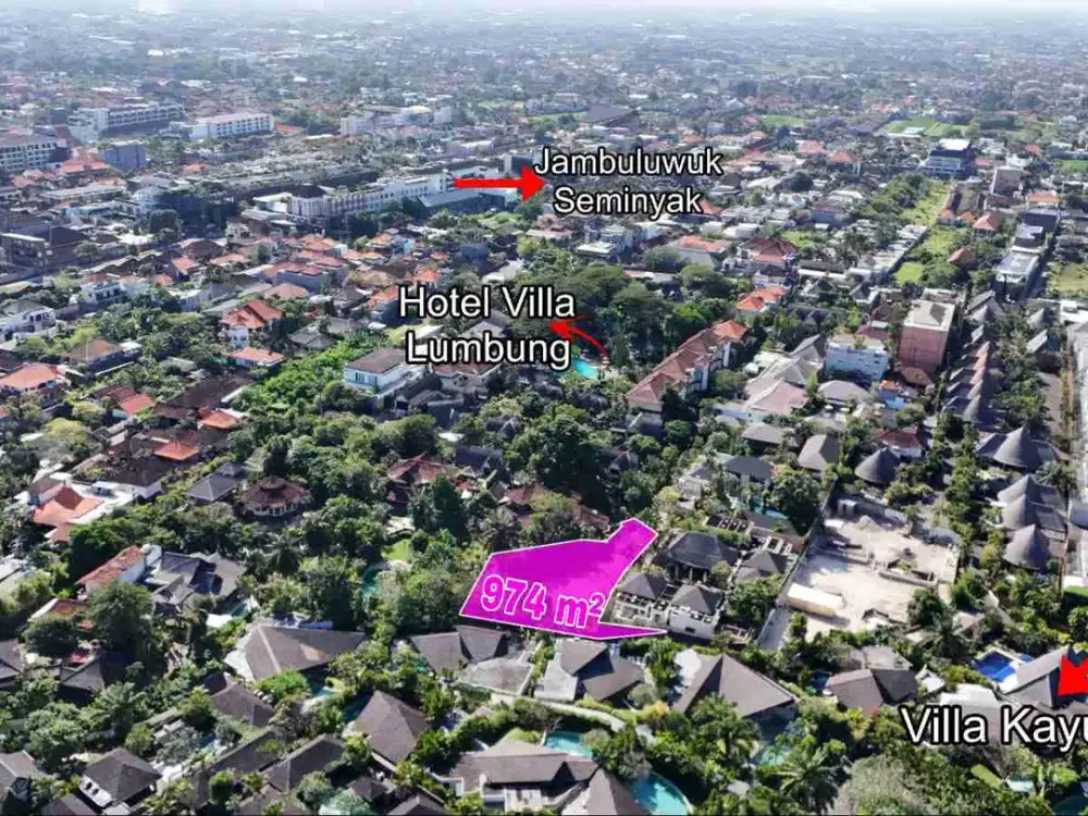 Tanah Ngantong Link Villa Elite Kerobokan Seminyak Bali