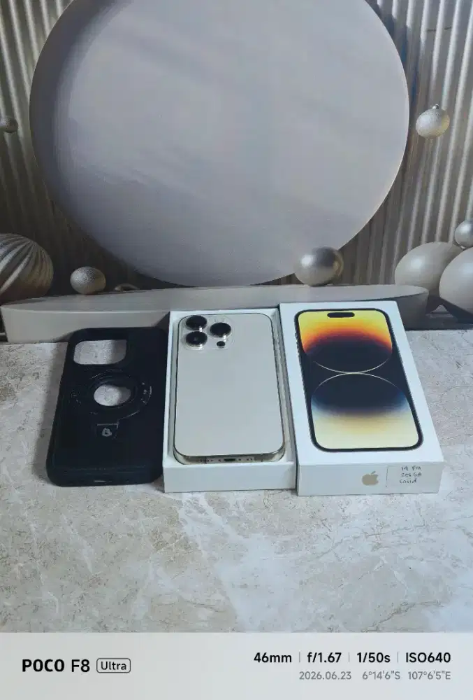 Iphone 14 pro 256gb ibox gold