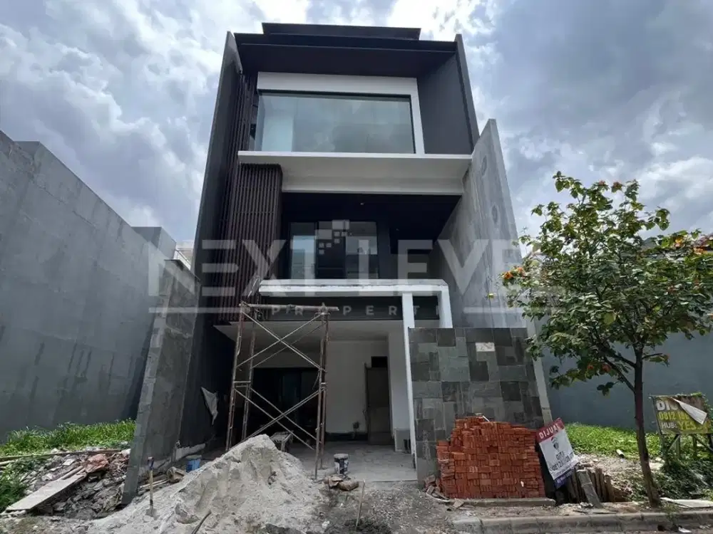 Dijual rumah Baru Milenial di Permata Buana. Spek tinggi LT (8x18) 4 Lantai
