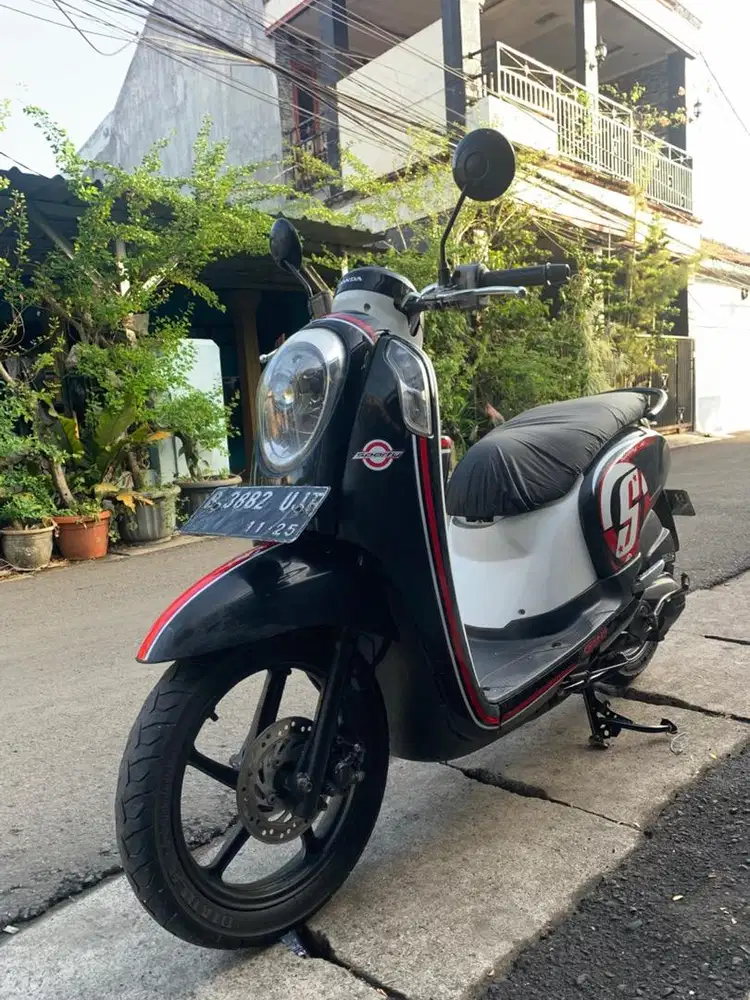 honda scoopy stater halus