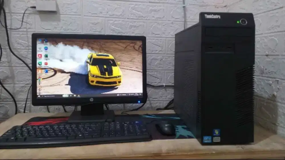 Komputer Lengkap Lenovo ThinkCentre Siap Pakai