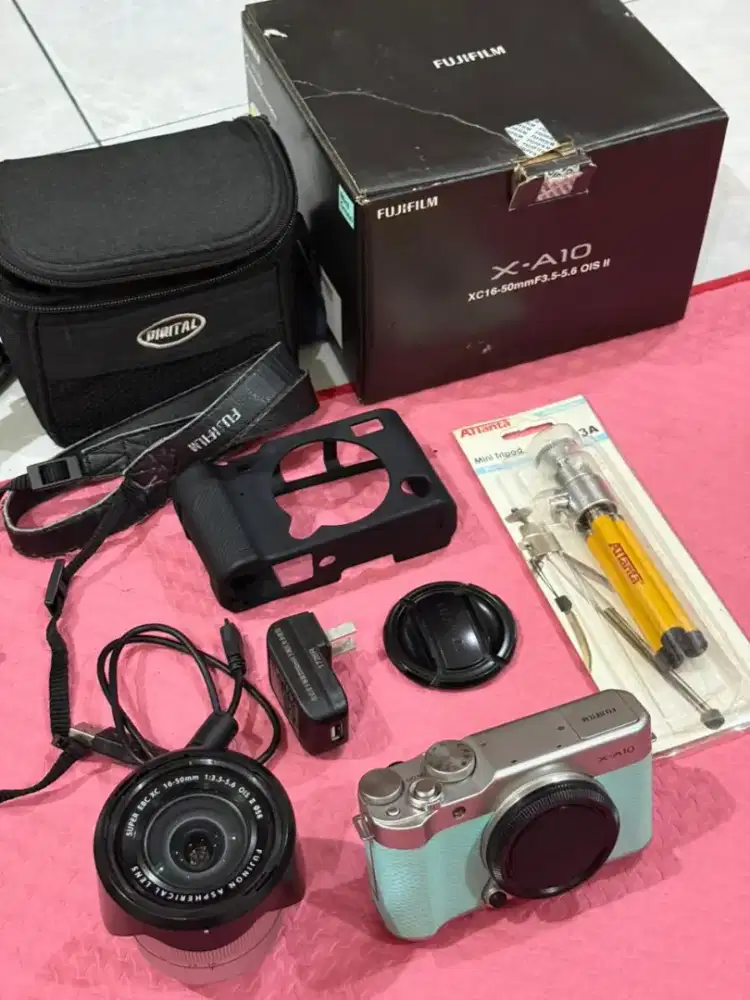 Fujifilm Xa10 mulus bnyk Bonus